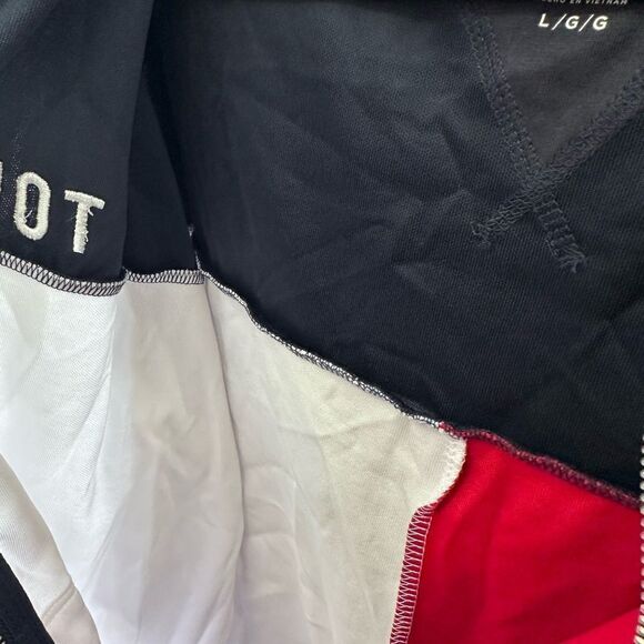 Womens Tommy Hilfiger Sport Color Block Logo Zip Front Hoodie - Picture 3 of 7